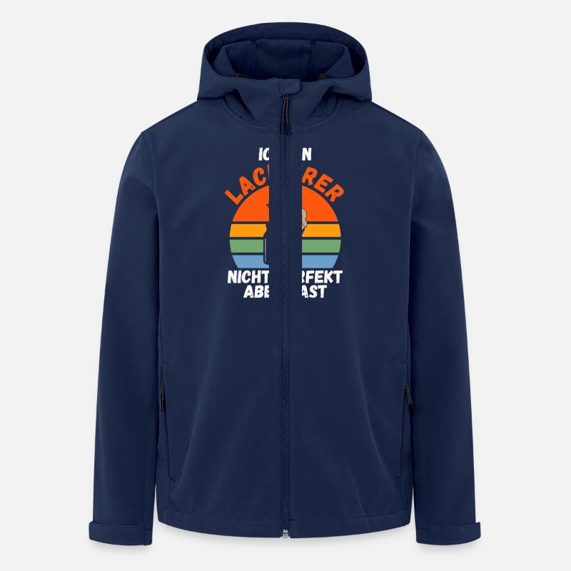 Peintre automobile Peintre automobile Peintre - Veste softshell homme en polyester recyclé Stanley/Stella - marine