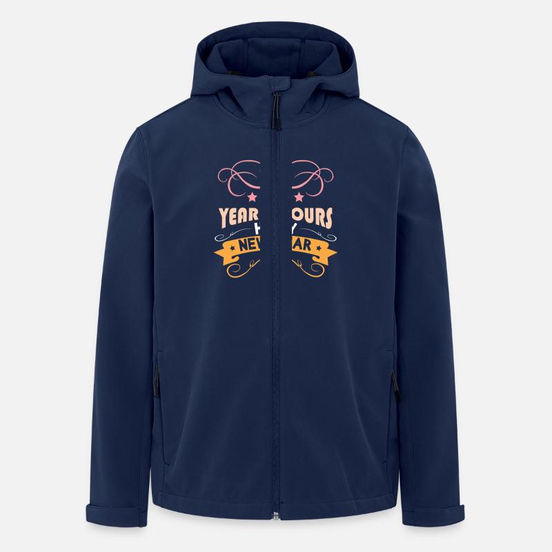 Newyear 9 - Recycelte Männer Softshell-Jacke von Stanley/Stella - Navy