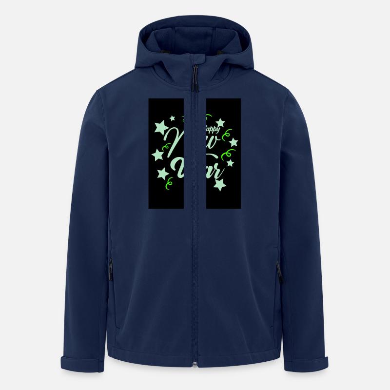Newyear 7 - Men’s Recycled Softshell Jacket by Stanley/Stella - navy