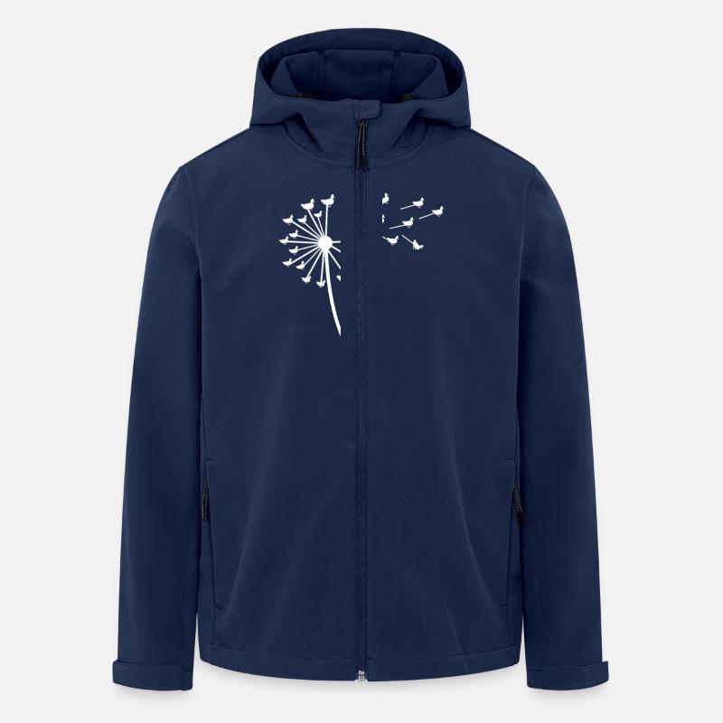 Canards - Veste softshell homme en polyester recyclé Stanley/Stella - marine