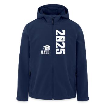 MATURA 2025 Maturanten Matura Abschluss Matura - Recycelte Männer Softshell-Jacke von Stanley/Stella - Navy - Vorne - AI Model Male 185 light (185cm)