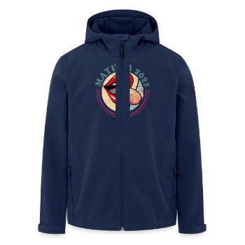 MATURA 2025 Maturant Matura Geschafft Lustiges - Recycelte Männer Softshell-Jacke von Stanley/Stella - Navy - Vorne - AI Model Male 185 light (185cm)