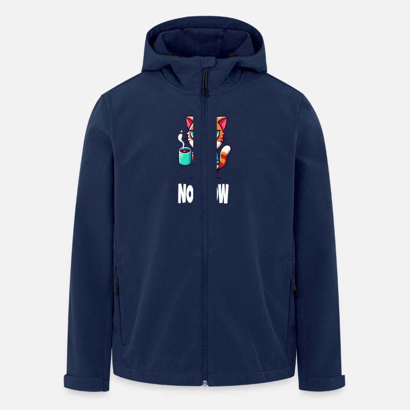 NOT NOW - Men’s Recycled Softshell Jacket by Stanley/Stella - navy