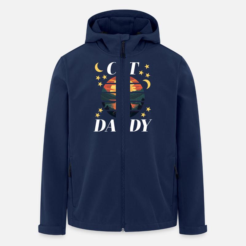 cat1 Zeichenfläche 1 - Recycelte Männer Softshell-Jacke von Stanley/Stella - Navy