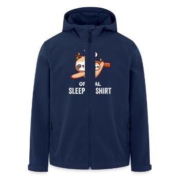 chemise de nuit ANGLAIS Plan de travail 1 - Veste softshell homme en polyester recyclé Stanley/Stella - marine - Devant - AI Model Male 185 light (185cm)
