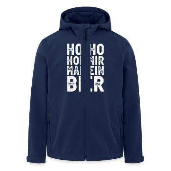 bière1 Plan de travail 1 - Veste softshell homme en polyester recyclé Stanley/Stella - marine - Devant - AI Model Male 185 light (185cm)