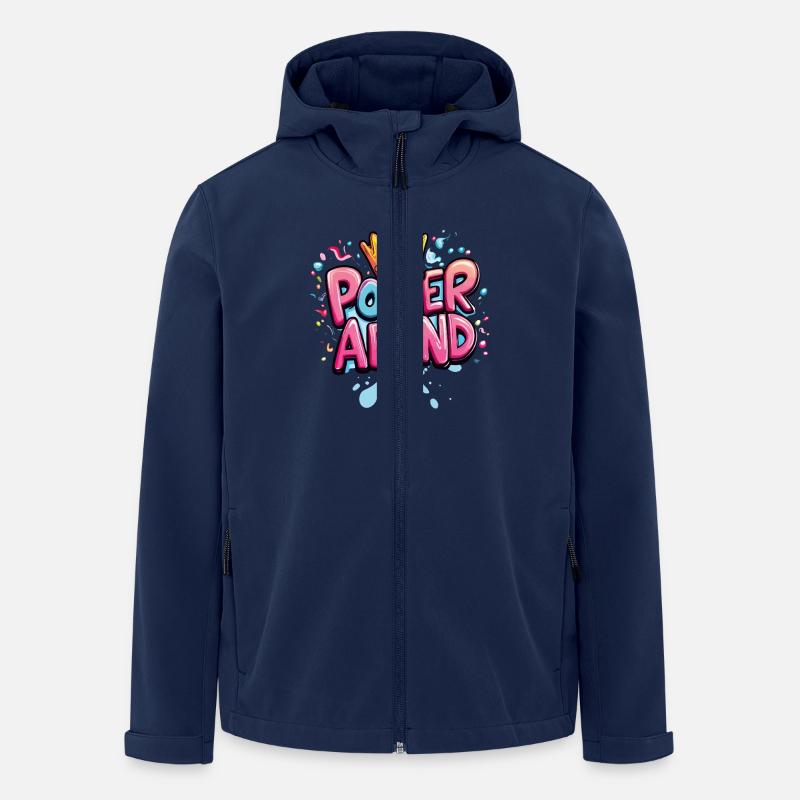 Polterabend Polter Hochzeit - Recycelte Männer Softshell-Jacke von Stanley/Stella - Navy