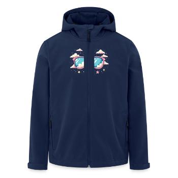 Stylish Specifications Children's Glasses Pride - Men’s Recycled Softshell Jacket by Stanley/Stella - navy - Front - AI Model Male 185 light (185cm)