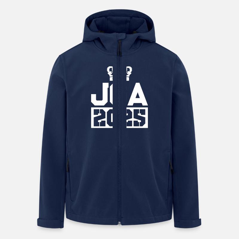 Jga 2025 Junggesellenabschied - Recycelte Männer Softshell-Jacke von Stanley/Stella - Navy