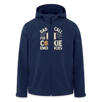Dad Girl Scout Leader Proud Troop Support Scout - Men’s Recycled Softshell Jacket by Stanley/Stella - navy - Front - AI Model Male 185 light (185cm)