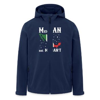 Latino Zentral Amerika Mexiko Mexikaner - Recycelte Männer Softshell-Jacke von Stanley/Stella - Navy - Vorne - AI Model Male 185 light (185cm)