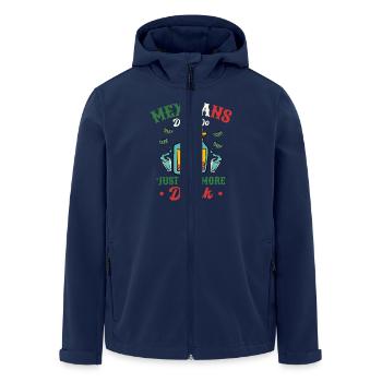 Mexico Tequila Party Mexican Drinking Party - Men’s Recycled Softshell Jacket by Stanley/Stella - navy - Front - AI Model Male 185 light (185cm)