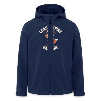 Scout Guide Scout Camping - Veste softshell homme en polyester recyclé Stanley/Stella - marine - Devant - AI Model Male 185 light (185cm)