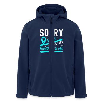 Trouble anxieux Trouble anxieux - Veste softshell homme en polyester recyclé Stanley/Stella - marine - Devant - AI Model Male 185 light (185cm)