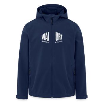 Wakeboard - Recycelte Männer Softshell-Jacke von Stanley/Stella - Navy - Vorne - AI Model Male 185 light (185cm)