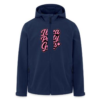 Ibiza Party Girls - Men’s Recycled Softshell Jacket by Stanley/Stella - navy - Front - AI Model Male 185 light (185cm)