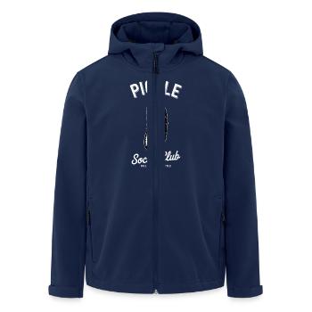 Dill Pickle Ich Gehöre Zu Den Pickles - Recycelte Männer Softshell-Jacke von Stanley/Stella - Navy - Vorne - AI Model Male 185 light (185cm)