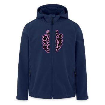 Ibiza Party Girls Holidays - Men’s Recycled Softshell Jacket by Stanley/Stella - navy - Front - AI Model Male 185 light (185cm)