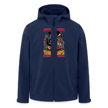 French Horns The MVPs Of The Brass Instrument - Recycelte Männer Softshell-Jacke von Stanley/Stella - Navy - Vorne - AI Model Male 185 light (185cm)