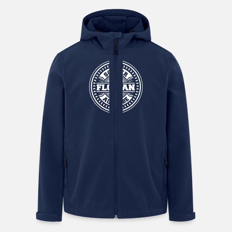 Florian - Recycelte Männer Softshell-Jacke von Stanley/Stella - Navy