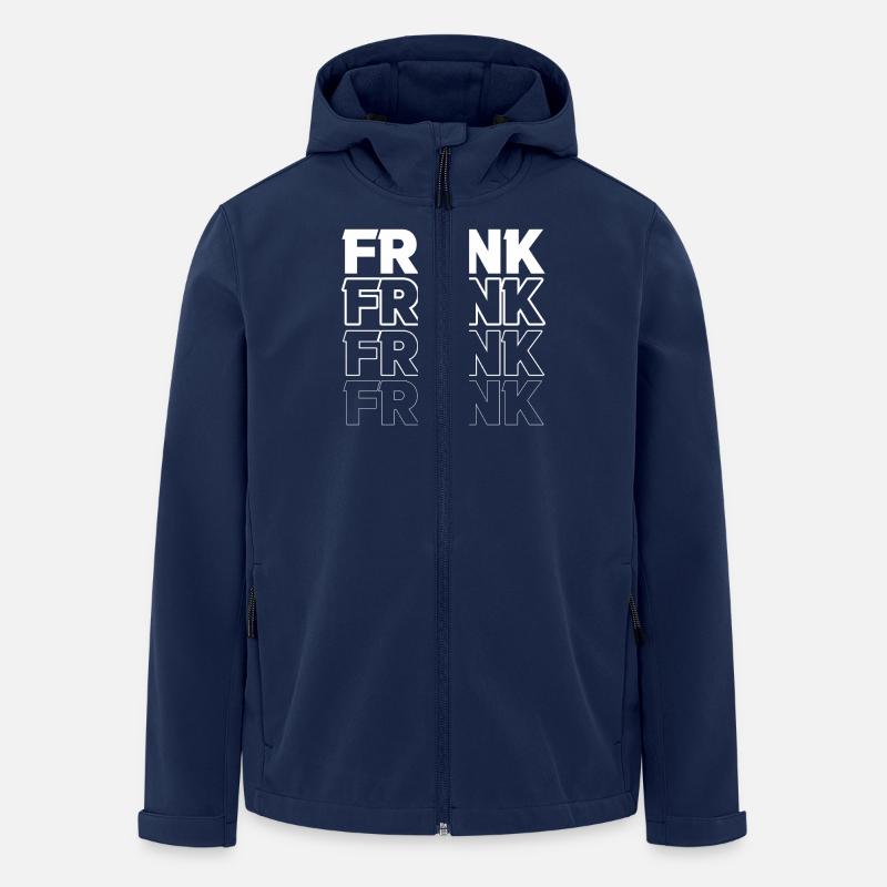 Frank - Recycelte Männer Softshell-Jacke von Stanley/Stella - Navy
