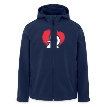 Amour Scientifique de laboratoire médical Drôle Scientifique MLS - Veste softshell homme en polyester recyclé Stanley/Stella - marine - Devant - AI Model Male 185 light (185cm)