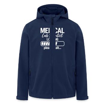 Lab Scientist Loading MLS CLS Future Medical - Men’s Recycled Softshell Jacket by Stanley/Stella - navy - Front - AI Model Male 185 light (185cm)
