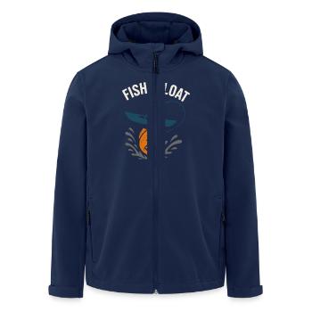 Kayak Fishing Life Angler Pride Fish On Outdoor - Recycelte Männer Softshell-Jacke von Stanley/Stella - Navy - Vorne - AI Model Male 185 light (185cm)