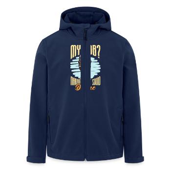 Music Director My Job Making Divas Music Lover - Men’s Recycled Softshell Jacket by Stanley/Stella - navy - Front - AI Model Male 185 light (185cm)