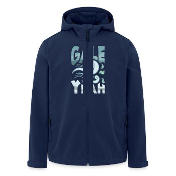 Météorologie amusante Passionnés de météo - Veste softshell homme en polyester recyclé Stanley/Stella - marine - Devant - AI Model Male 185 light (185cm)