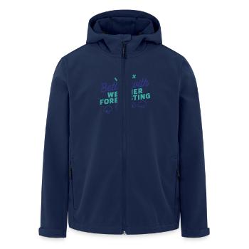 Meteorologist Weather Forecaster - Men’s Recycled Softshell Jacket by Stanley/Stella - navy - Front - AI Model Male 185 light (185cm)