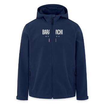 Baranovichi Biélorussie Weißrussland - Veste softshell homme en polyester recyclé Stanley/Stella - marine - Devant - AI Model Male 185 light (185cm)