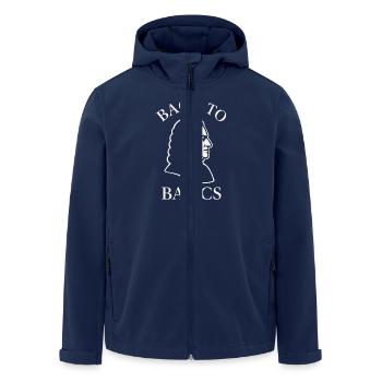 Classical Pianist Piano Life Music Recital - Men’s Recycled Softshell Jacket by Stanley/Stella - navy - Front - AI Model Male 185 light (185cm)