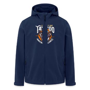 Tattoo Artist Behind Every Great Tattoo Studio - Men’s Recycled Softshell Jacket by Stanley/Stella - navy - Front - AI Model Male 185 light (185cm)