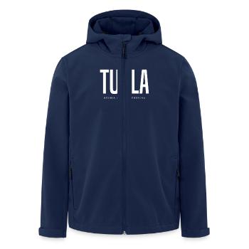 Tuzla Bosnien und Herzegowina - Recycelte Männer Softshell-Jacke von Stanley/Stella - Navy - Vorne - AI Model Male 185 light (185cm)