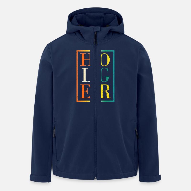 Holger - Men’s Recycled Softshell Jacket by Stanley/Stella - navy