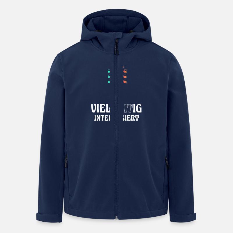 Guitar multi-stringed interested - Men’s Recycled Softshell Jacket by Stanley/Stella - navy