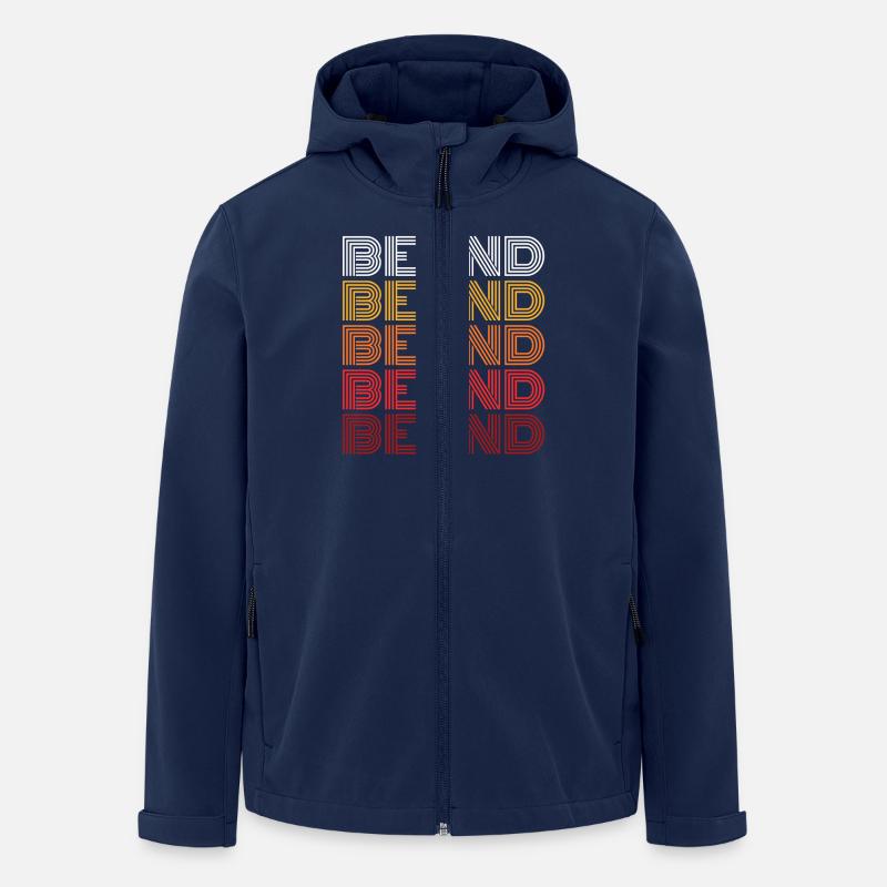 Bernd - Men’s Recycled Softshell Jacket by Stanley/Stella - navy