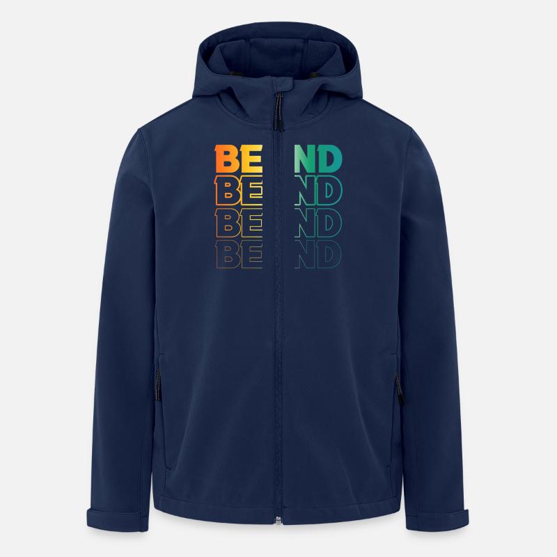 Bernd - Men’s Recycled Softshell Jacket by Stanley/Stella - navy