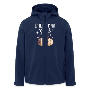 Little Lumpia Girl Spring Rolls - Men’s Recycled Softshell Jacket by Stanley/Stella - navy - Front - AI Model Male 185 light (185cm)