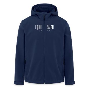 Fquih Ben Salah Marokko - Recycelte Männer Softshell-Jacke von Stanley/Stella - Navy - Vorne - AI Model Male 185 light (185cm)