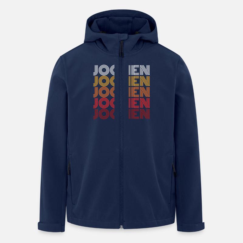 Jochen - Recycelte Männer Softshell-Jacke von Stanley/Stella - Navy