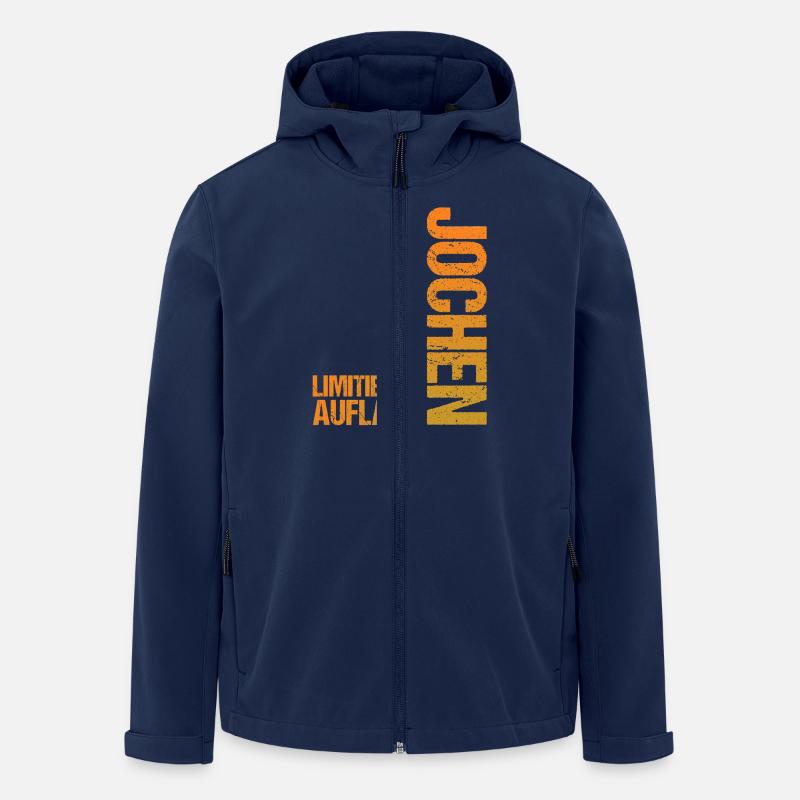 Jochen - Men’s Recycled Softshell Jacket by Stanley/Stella - navy