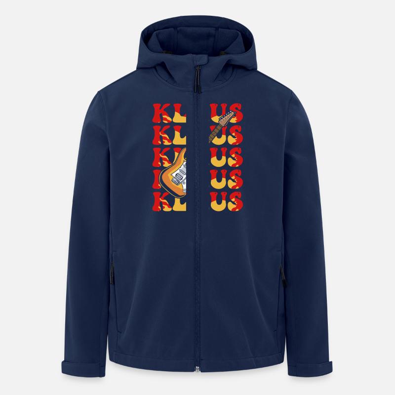 Klaus - Recycelte Männer Softshell-Jacke von Stanley/Stella - Navy