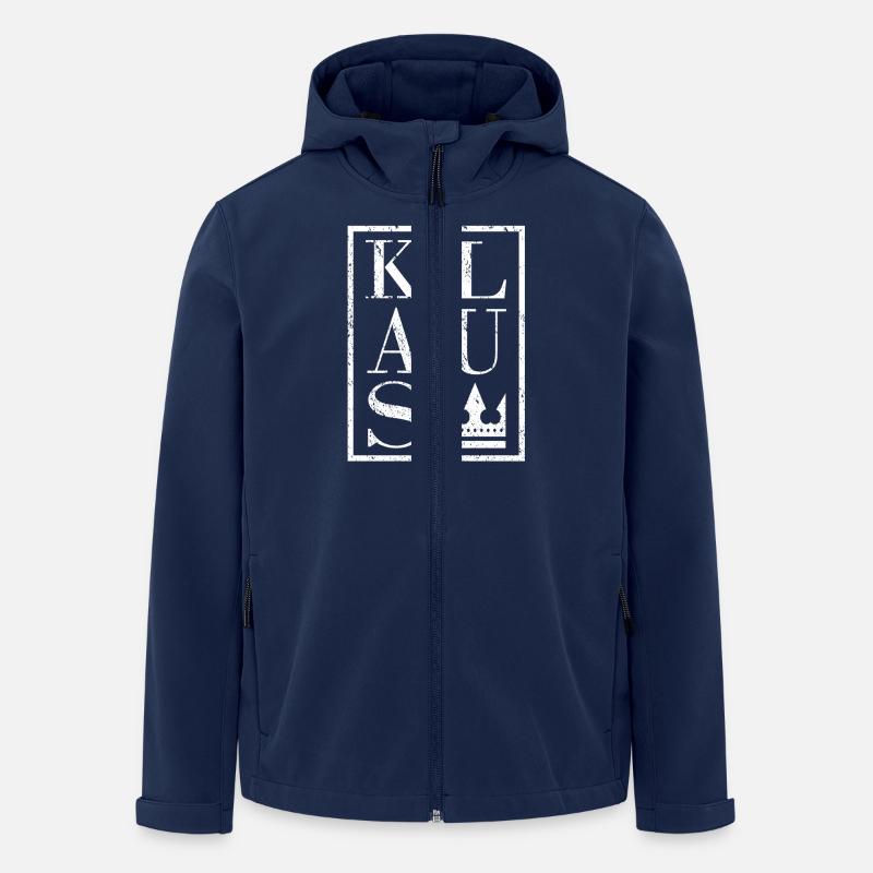 Klaus - Recycelte Männer Softshell-Jacke von Stanley/Stella - Navy