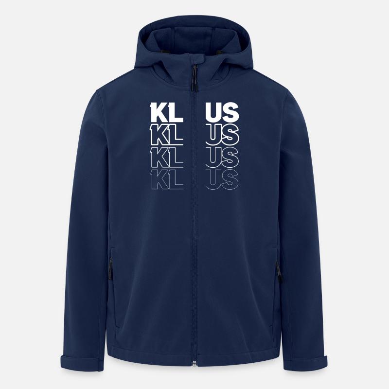Klaus - Veste softshell homme en polyester recyclé Stanley/Stella - marine
