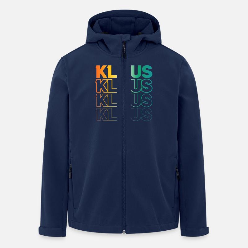 Klaus - Men’s Recycled Softshell Jacket by Stanley/Stella - navy