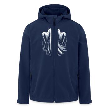 Déguisement de fantôme - Veste softshell homme en polyester recyclé Stanley/Stella - marine - Devant - AI Model Male 185 light (185cm)