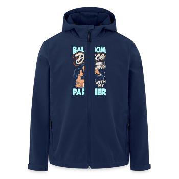 Ballroom Dancing Dance Partner Outfit Dancer Dancing - Men’s Recycled Softshell Jacket by Stanley/Stella - navy - Front - AI Model Male 185 light (185cm)