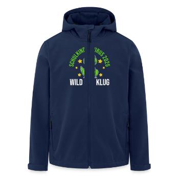 Kita Farewell First Grade School Enrollment 2025 - Men’s Recycled Softshell Jacket by Stanley/Stella - navy - Front - AI Model Male 185 light (185cm)